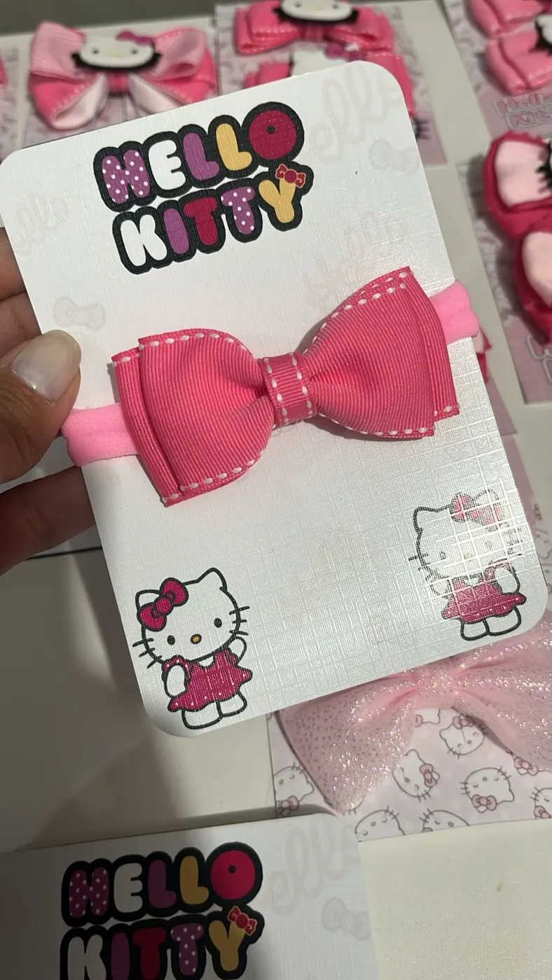 Faixinha Pesponto Rosa