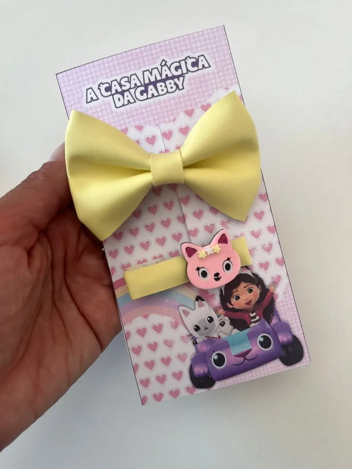 Parzinho Gabby com hairclip