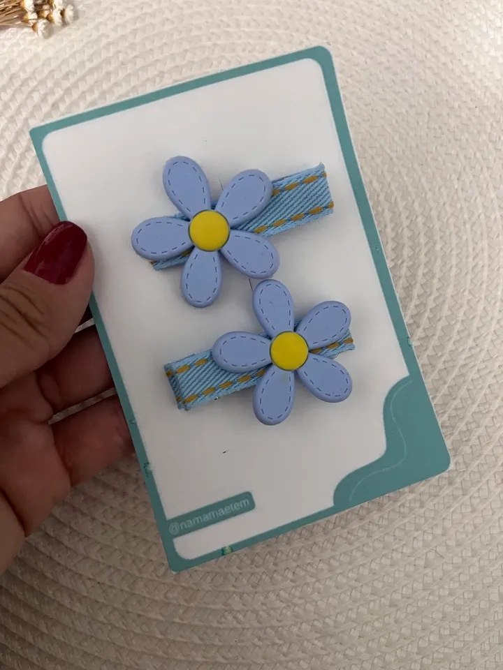 Hairclip flower