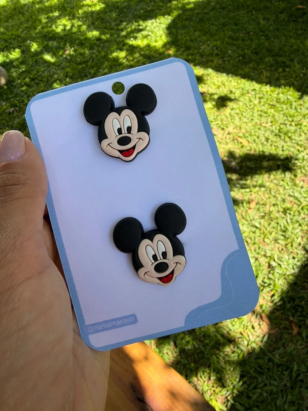 Par de Hairclips Mickey