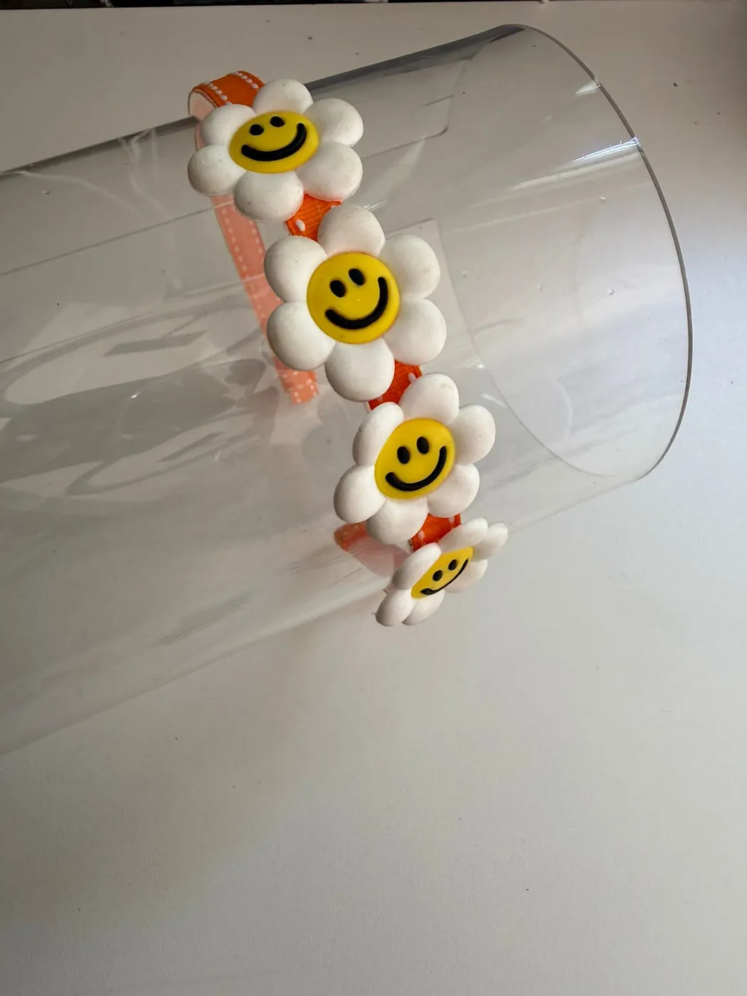 Tiara Margaridas Sorriso Amarelo