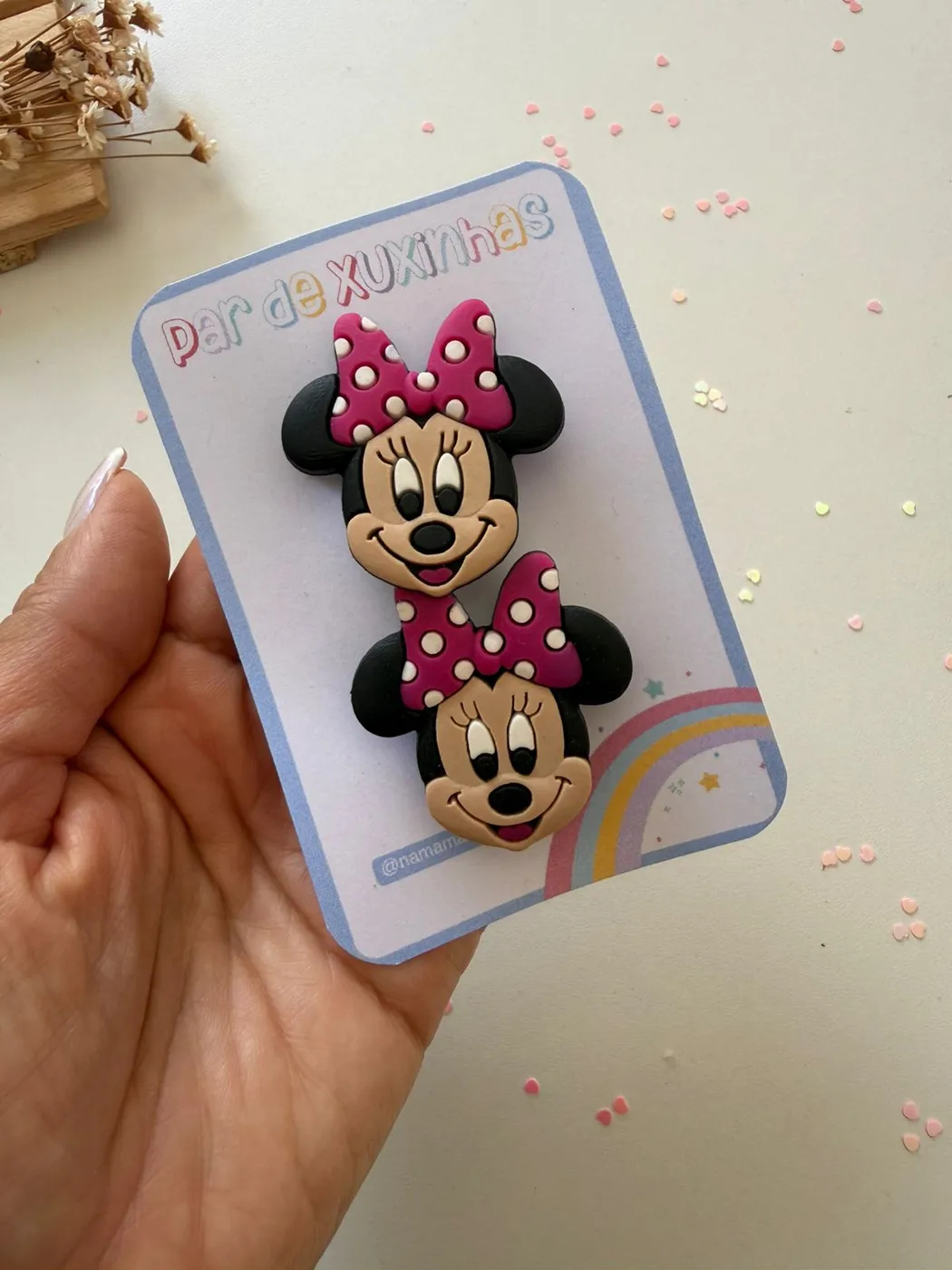 Parzinho de Xuxinha Minnie