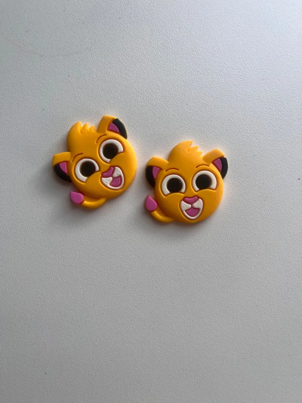Parzinho de Xuxinha Leãozinho Laranja