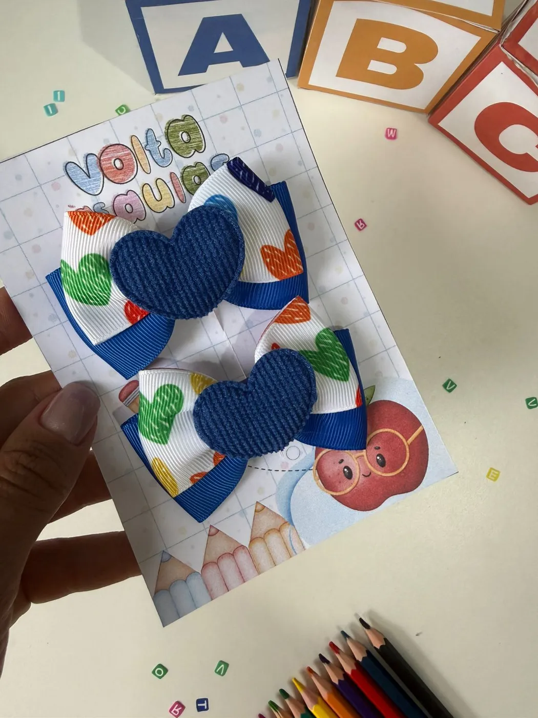 Parzinho Escolar Fofo