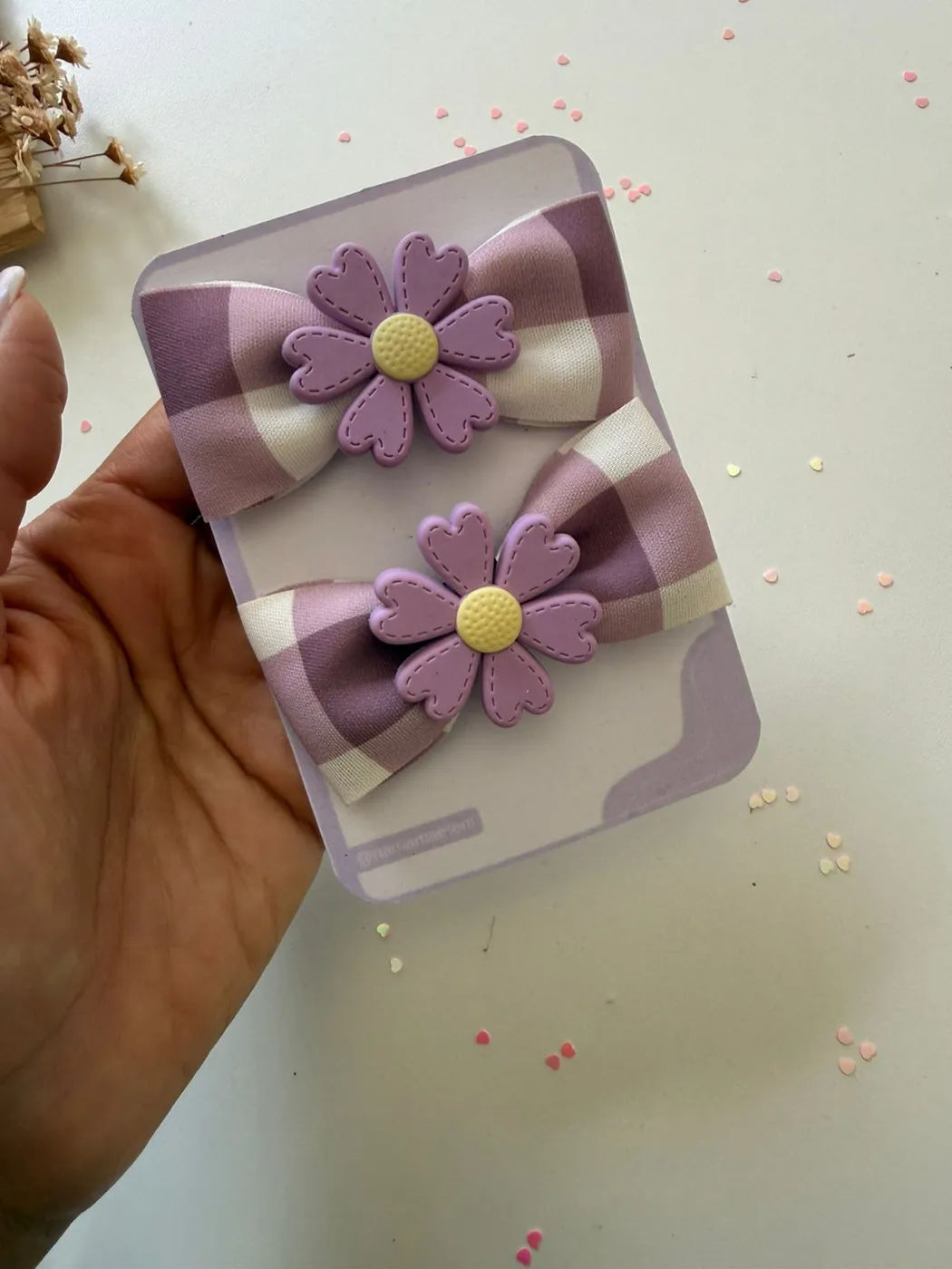 Parzinho Xuxinha Flor Lilás