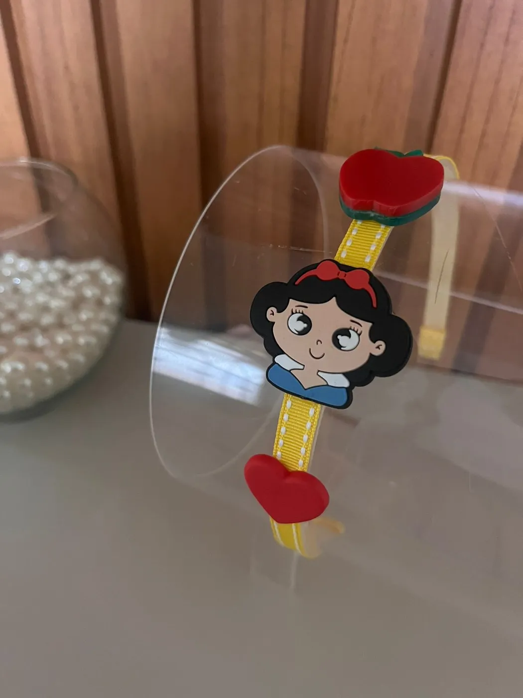Tiara Branca de Neve com Coração