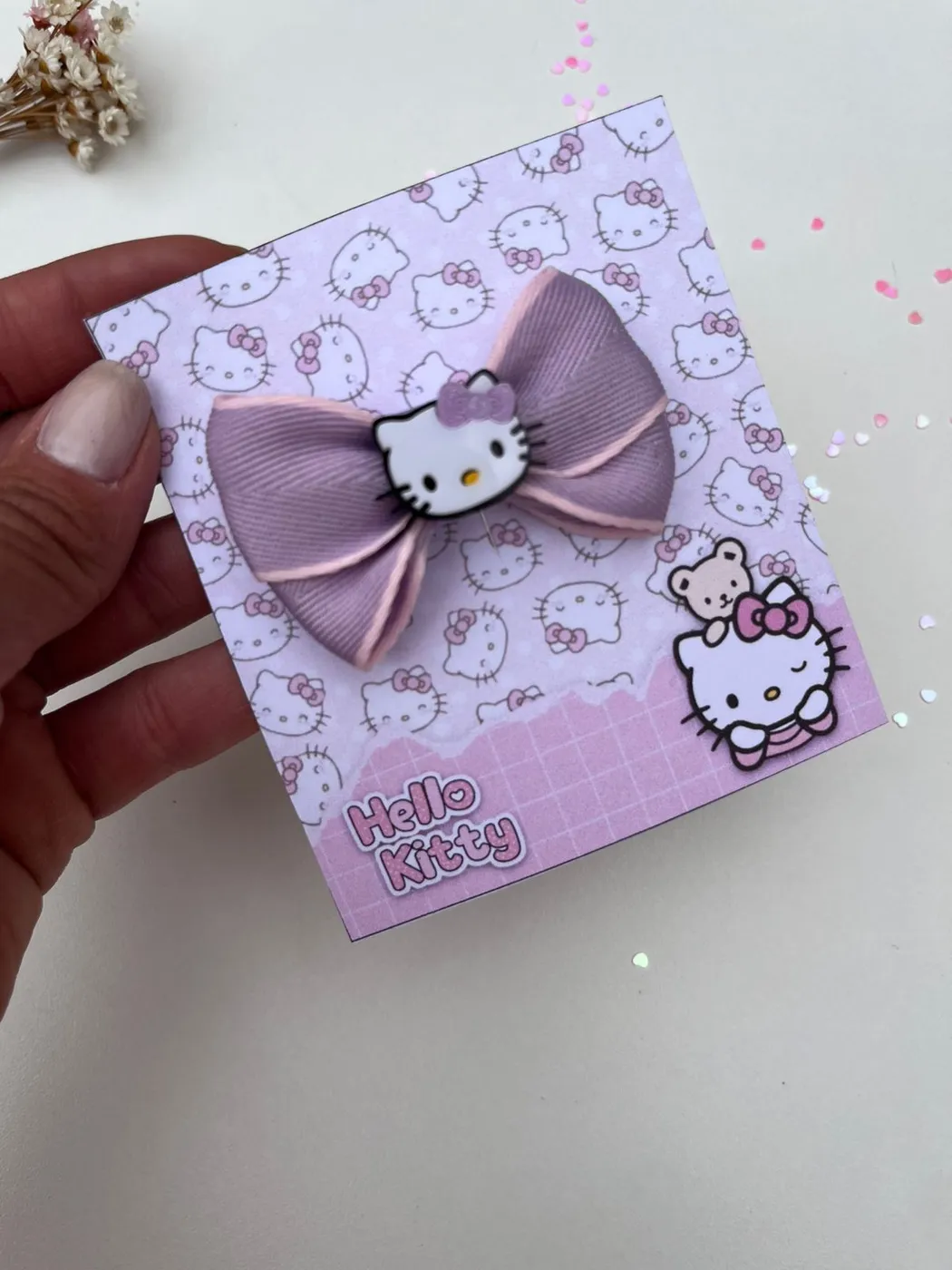 Mini Laço Hello Kitty